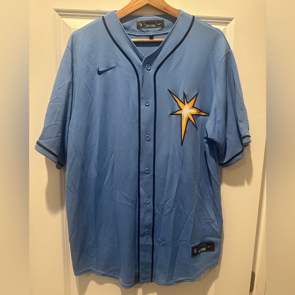 Tampa Bay Rays Nike official jersey from stadium merch shop size Large